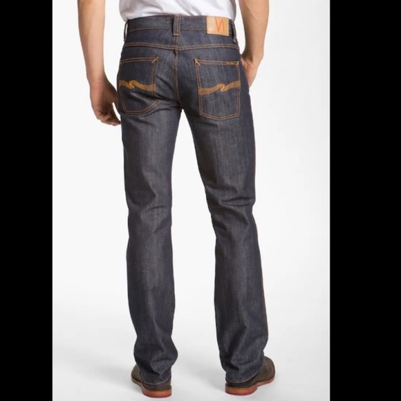 Nudie Jeans Co Slim Jim Broken Twill Jeans 30x34 - Picture 11 of 13